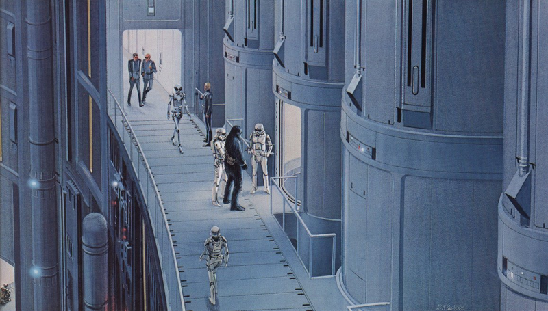 Illustration for article titled Original Trilogy concept art